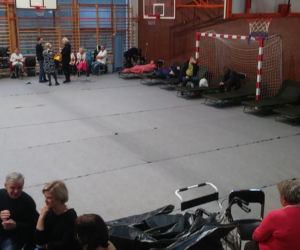 Ewakuacja w Policach