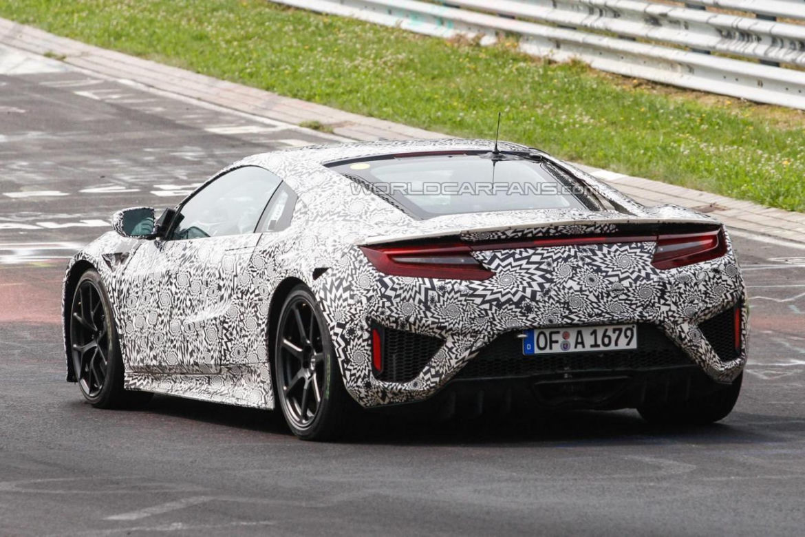 Honda NSX - zdjęcia szpiegowskie