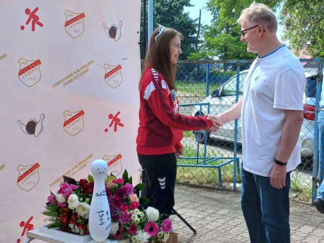 Korona dla królowej kręgli Katarzyny Nowakowskiej! Gorące powitanie w Lesznie