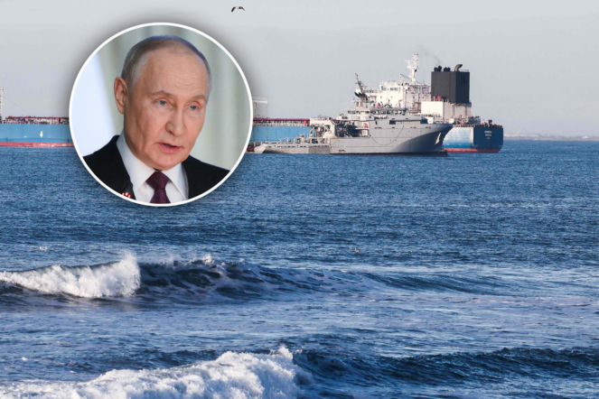 Rosyjski okręt wojenny płynie na inne państwo! Co się dzieje?