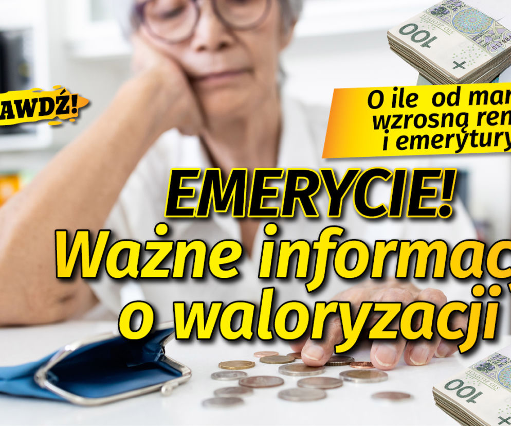 OFICJALNIE waloryzacja emerytur WYŻSZA niż obiecano! 