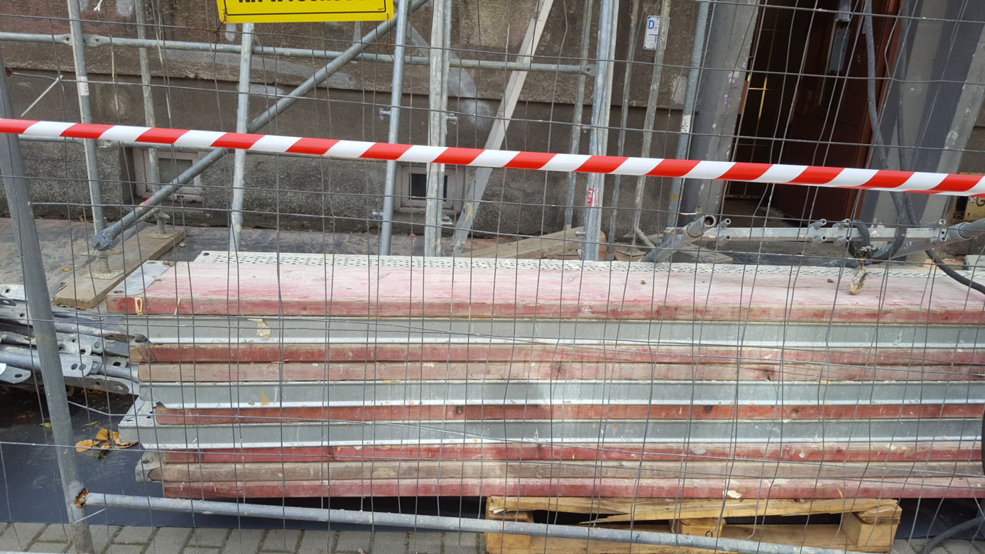 Tragiczny wypadek na budowie w centrum Tarnowa