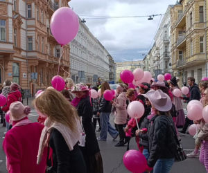 Marsz Różowej Wstążki w Szczecinie