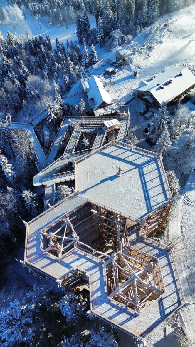 Wieża skolnity w Wiśle