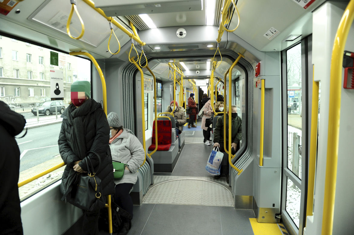 Jechaliśmy nowym tramwajem. Pierwszy hyundai wyjechał na stołeczne torowiska