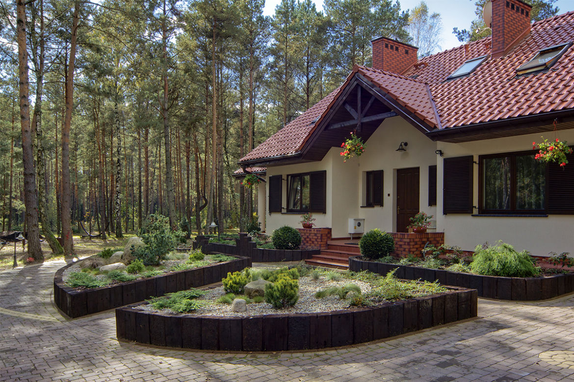 Ogród leśny