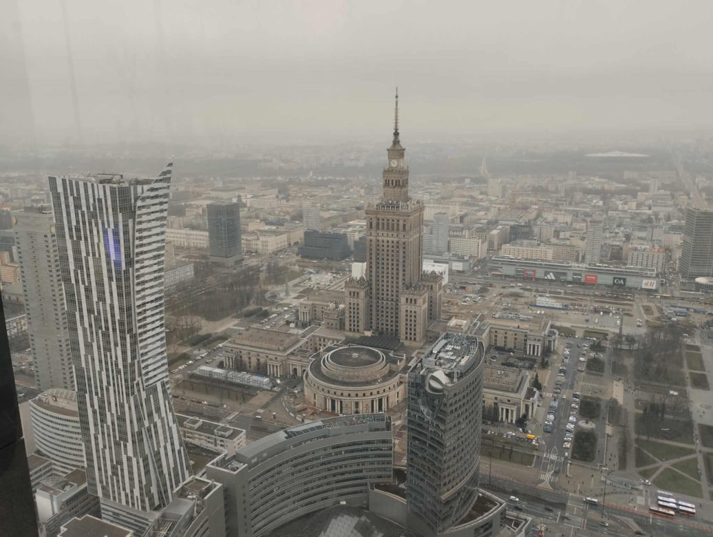 Taras widokowy Varso Tower - wydarzenie Pepsi