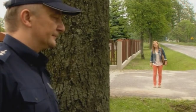 Ranczo 8 sezon odc. 99.Klaudia (Marta Chodorowska), Staszek (Arkadiusz Nader)