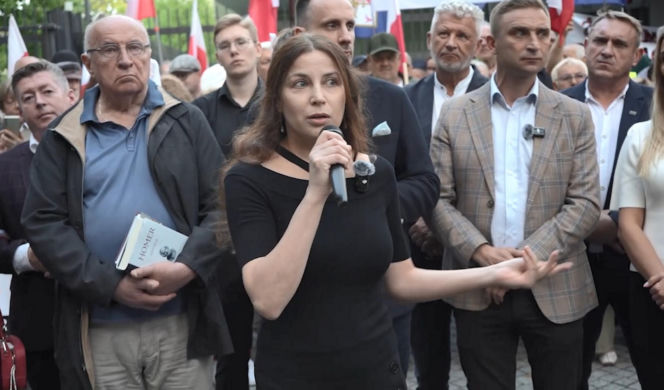 Manifestacja ROG w Warszawie. Żądali reparacji