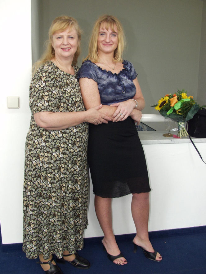 Stanisława Celińska z rodziną