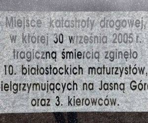 16. rocznica katastrofy autokaru pod Jeżewem