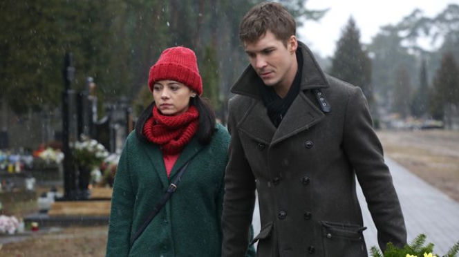 M jak miłość odc. 1230. Marcin (Mikołaj Roznerski), Iza (Adriana Kalska)