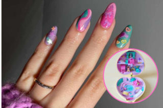 W latach 90. marzyła o nich każda dziewczynka. Teraz wróciły na paznokciach 