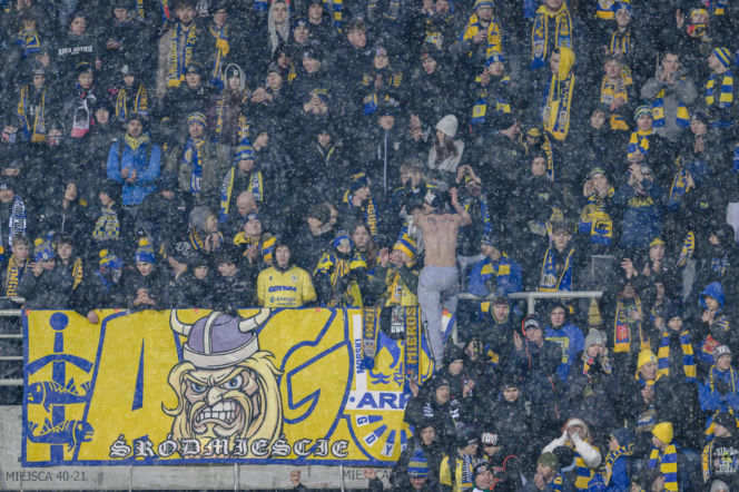 Arka Gdynia - Legia Warszawa: Zdjęcia z boiska