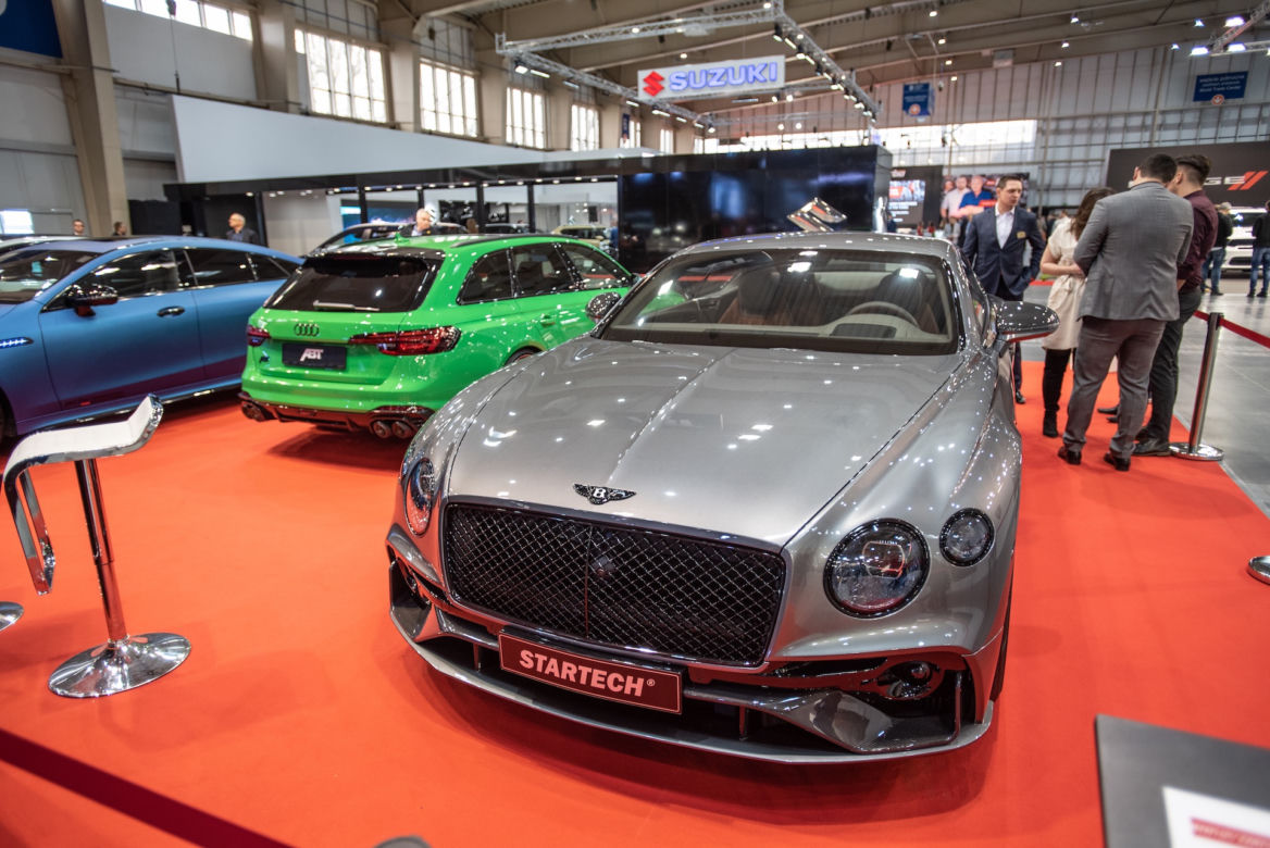 Auta po tuningu na targach Poznań Motor Show 2019