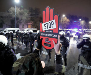 Warszawa protestuje przeciwko zaostrzeniu prawa aborcyjnego