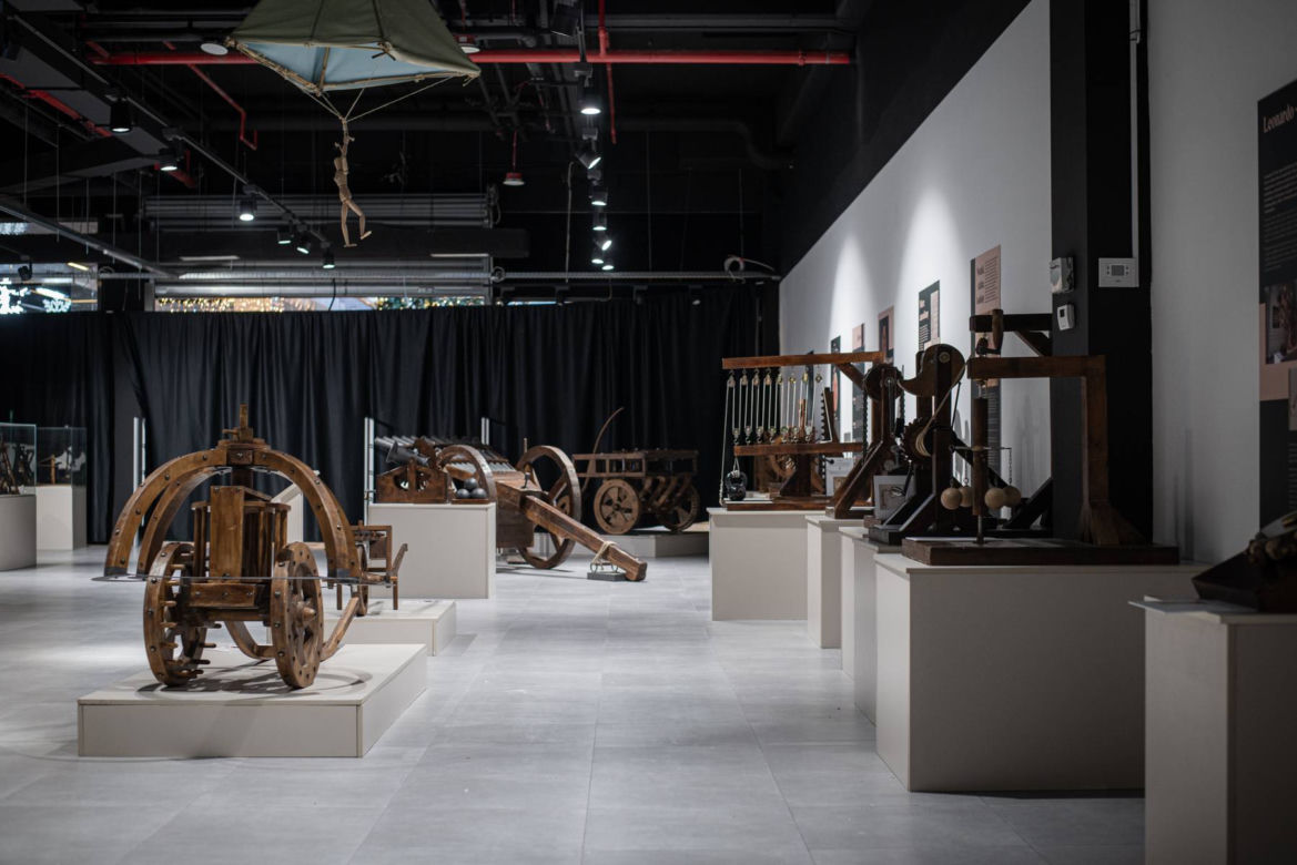  Bielsko-Biała. Machiny Leonarda da Vinci na wystawie w Minicentrum Nauki Science Point