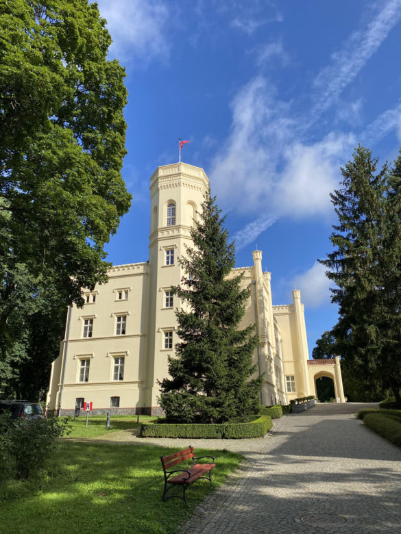 Pałac Mierzęcin w Lubuskiem - zdjęcia rezydencji