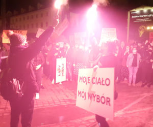 Protest w centrum Bydgoszczy
