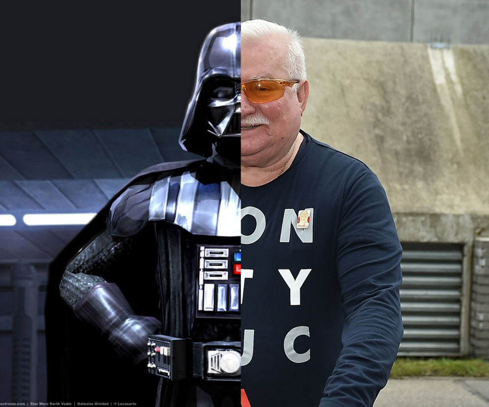Lech Wałęsa Darth Vader