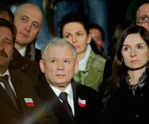Jarosław Kaczyński, Marta Kaczyńska, Marsz Pamięci, rocznica katastrofy