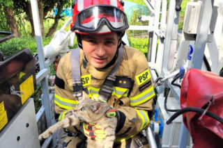 Strażak walczy o powrót do zdrowia. Uległ wypadkowi podczas spaceru z synem