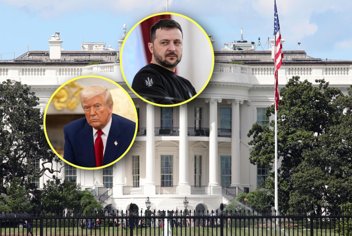 Zełenski w Białym Domu