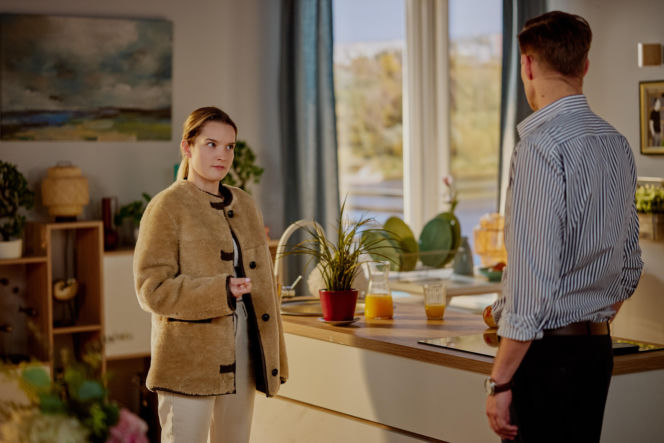 "Na wspólnej", odcinek 4165: Kasia widzi Darka w towarzystwie Anety. Żąda rozwodu