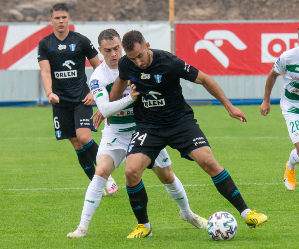 Sparing Wisły Płock z Lechią Gdańsk