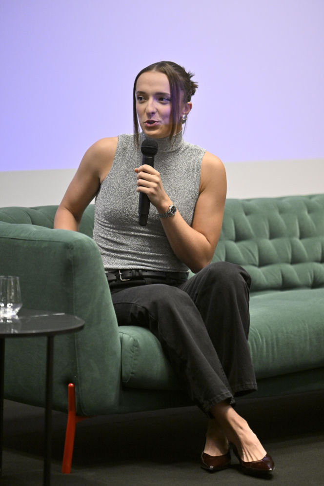 Iga Świątek rozdała stypendia