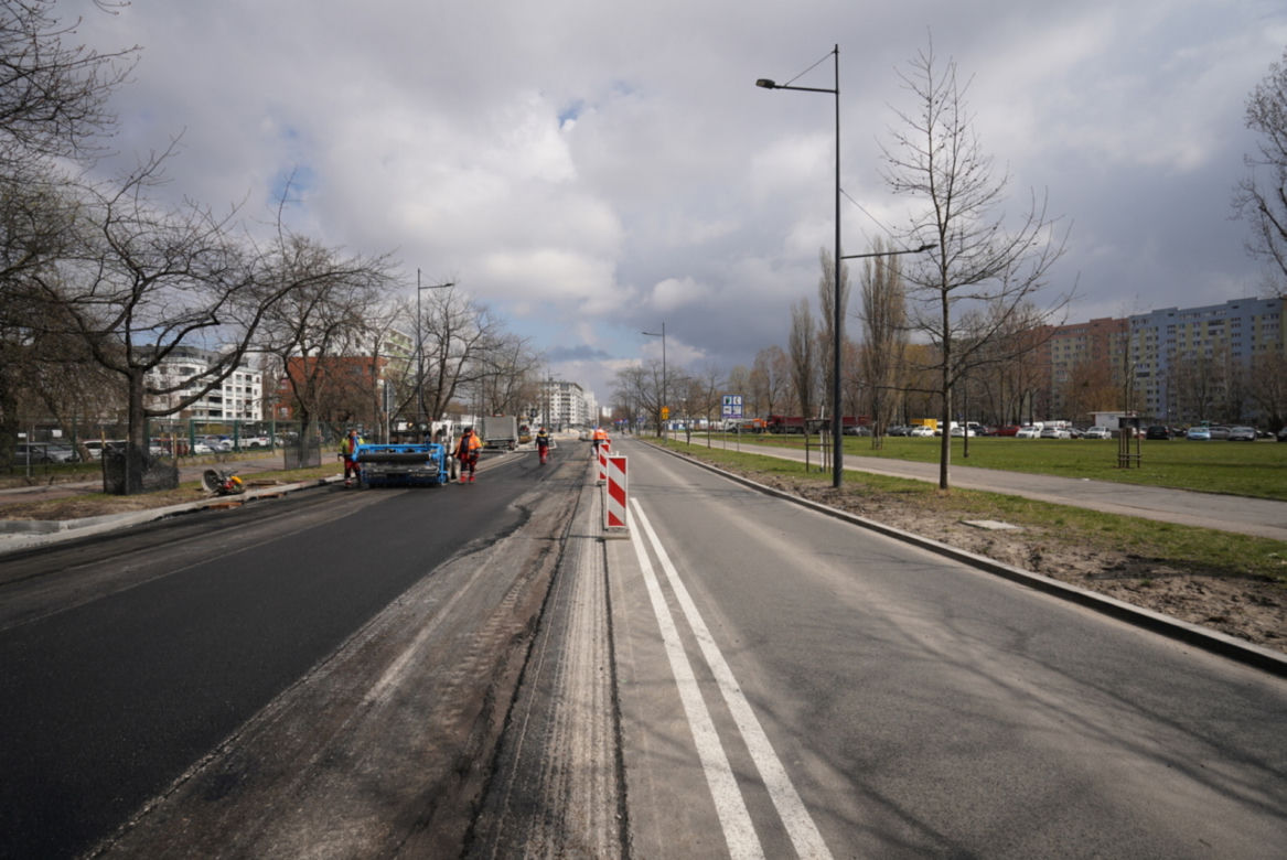 Remont ul. Sokratesa dobiega końca? Kiedy ulicą pojadą kierowcy?