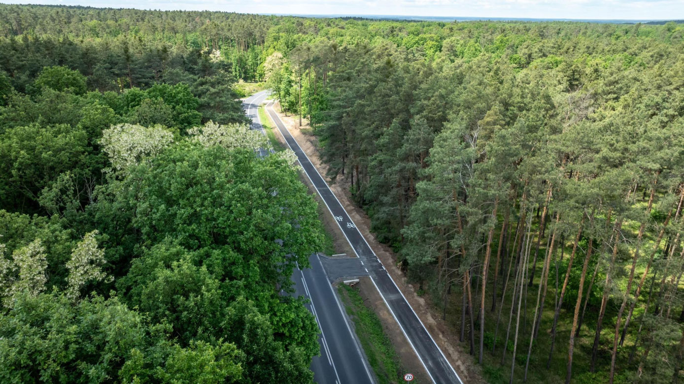 Ścieżka rowerowa Brenno Włoszakowice