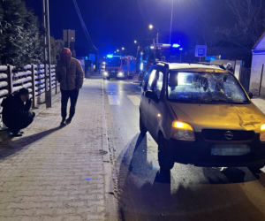 Potrącenie pieszego. W akcji śmigłowiec LPR. Poszkodowany jest w stanie krytycznym