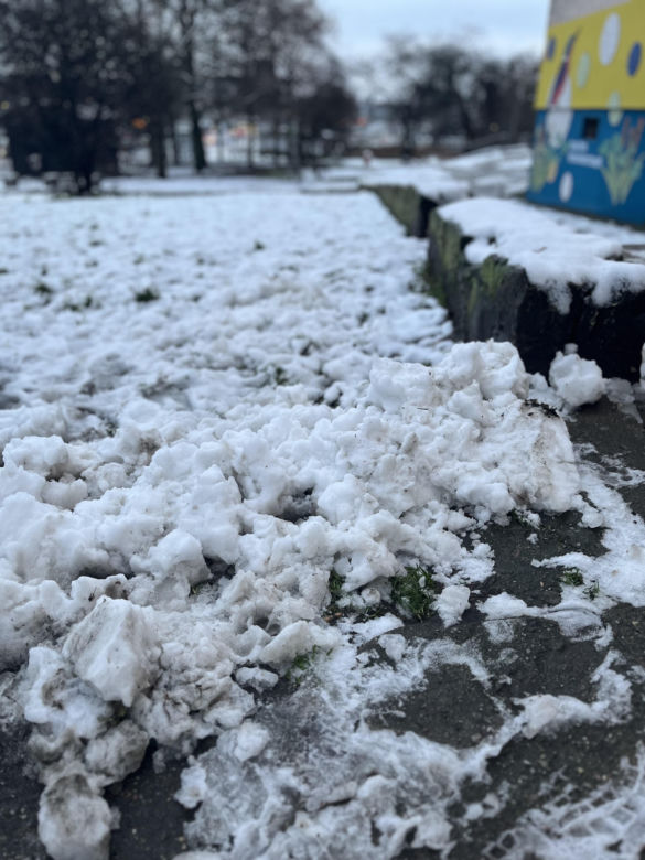 Śnieg w Szczecinie