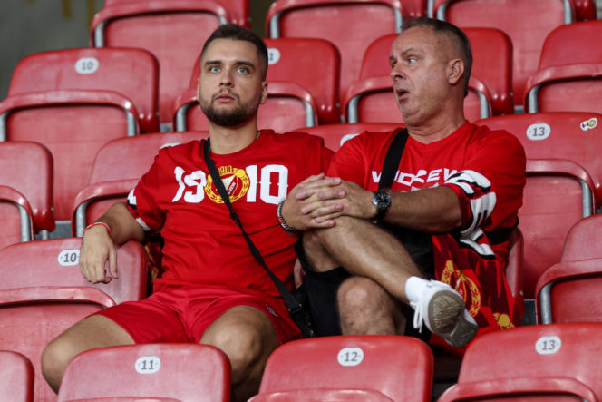Widzew Łódź - Lech Poznań: Zdjęcia kibiców z meczu 6. kolejki PKO BP Ekstraklasy