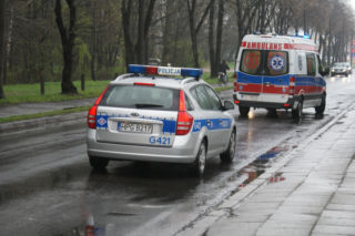 Wypadek na przejeździe kolejowym