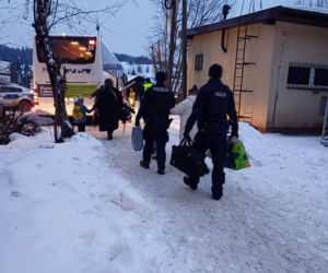 Wypadek na torach w Białym Dunajcu