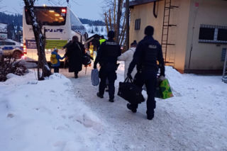 Wypadek na torach w Białym Dunajcu