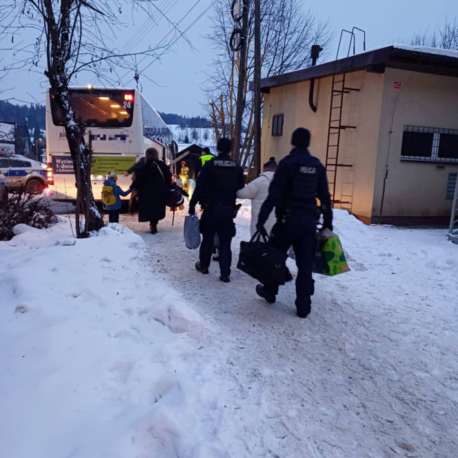 Wypadek na torach w Białym Dunajcu