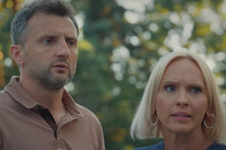 M jak miłość odc. 1899. Dorota (Iwona Rejzner), Bartek (Arkadiusz Smoleński)