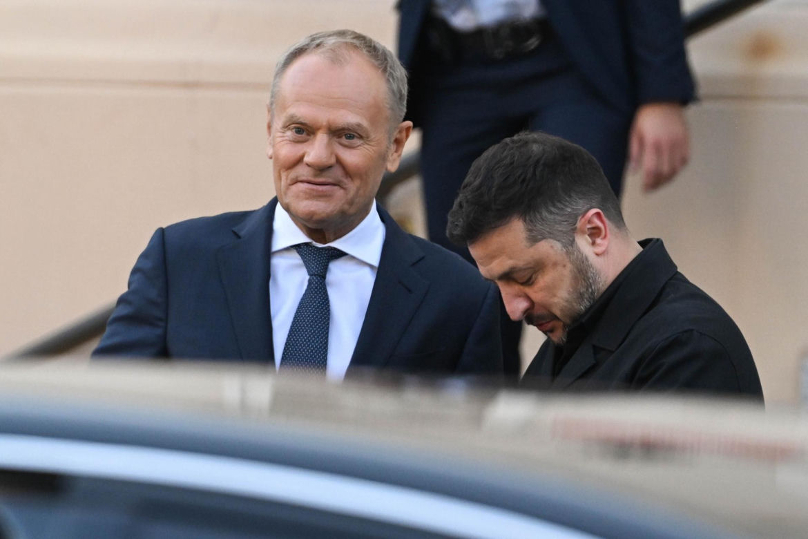 Wołodymyr Zełenski spotkał się z Donaldem Tuskiem
