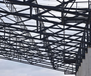 Budowa stadionu w Szczecinie - luty 2020
