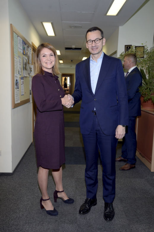 Premier Mateusz Morawiecki z wizytą w redakcji Super Expressu
