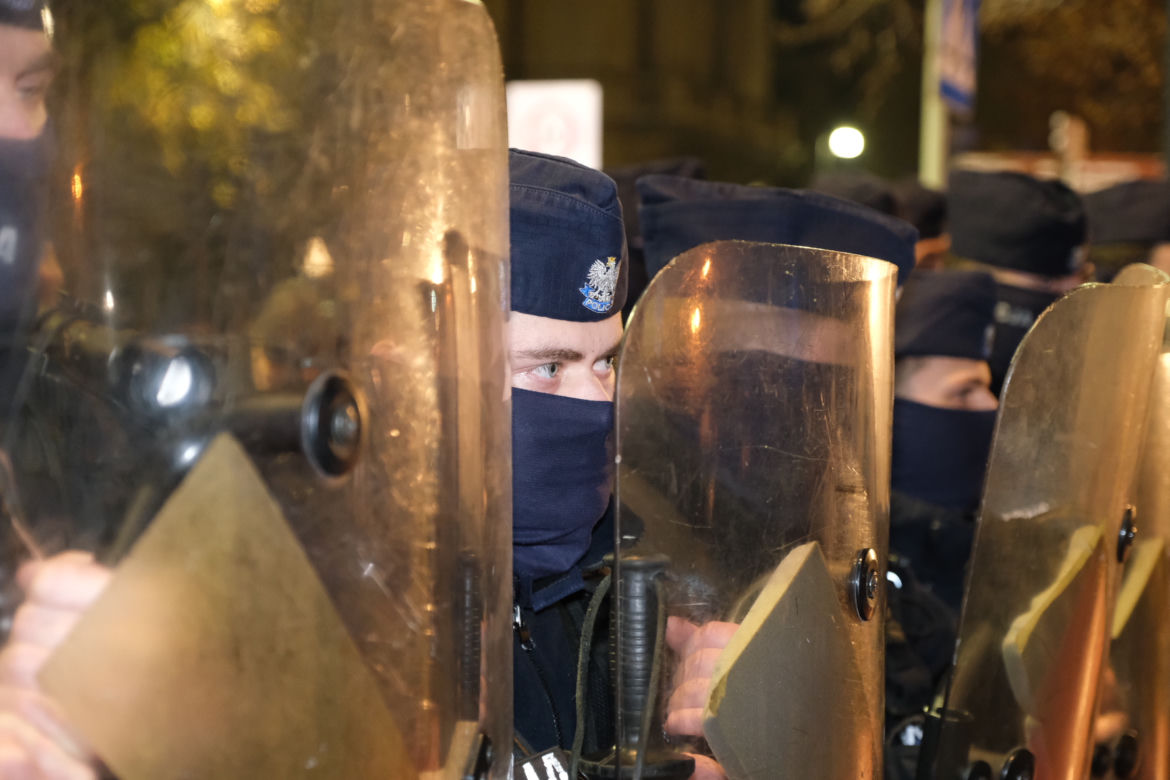 Blokada Sejmu przez Ogólnopolski Strajk Kobiet