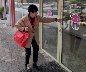 Joanna Senyszyn u fryzjera