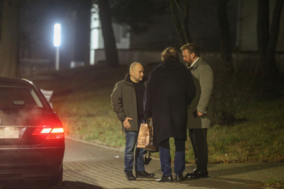 Jan Maria tomaszewski i Łopiński u Jarosława Kaczyńskiego