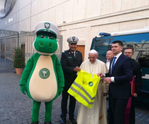 Krokodyle u Papieża