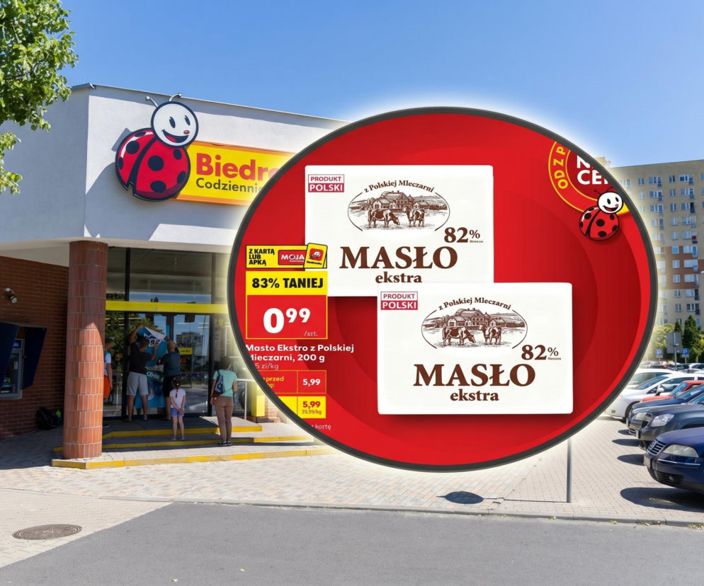 Biedronka rzuca masło za 99 groszy! Prześwietlamy hitowe rabaty na koniec tygodnia