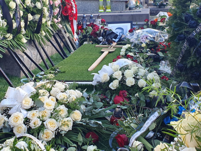 Poseł Łukasz Litewka spoczął w honorowym miejscu