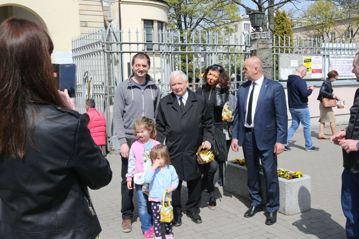 Wielka Sobota Jarosława Kaczyńskiego